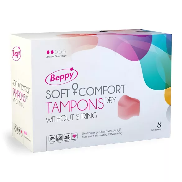 Beppy - tampon voor geslachtsgemeenschap tijdens de menstruatie (8 stuks) - droog