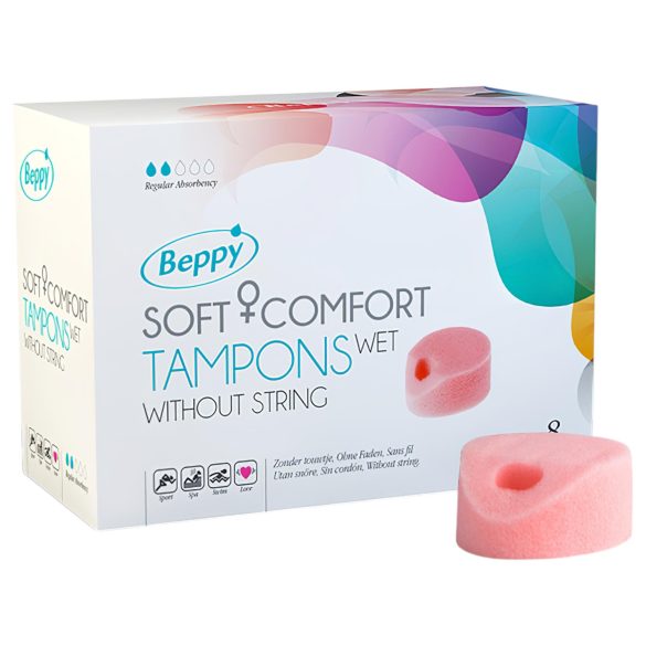Beppy - natte tampon - 8 stuks
