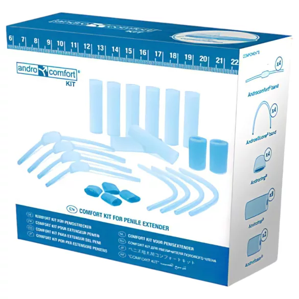 AndroComfort - accessoireset voor penispomp - compact