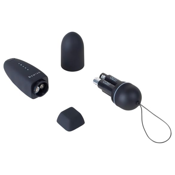 B SWISH - vibratie ei met afstandsbediening - zwart