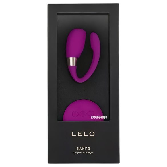 LELO Tiani 3 - koppel vibrator - siliconen - paars