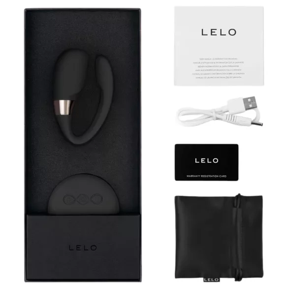 LELO Tiani 3 - koppel vibrator - siliconen - zwart