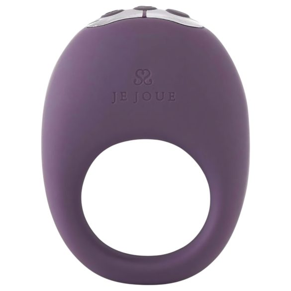 Je Joue Mio - oplaadbare, waterdichte vibrerende penisring (paars)