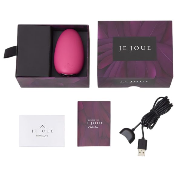 Je Joue Mimi Soft - oplaadbare clitoris vibrator - waterdicht - roze