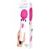 Bodywand Aqua - waterbestendige massage vibrator (wit-roze)