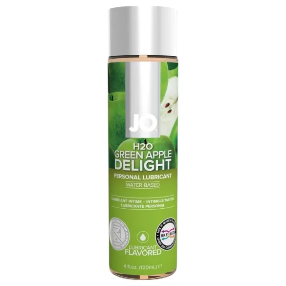 System JO - H2O - glijmiddel op waterbasis - groene appel (120 ml)