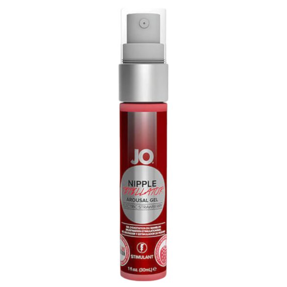 System JO - tepelgel met tintelend effect - aardbei - 30ml