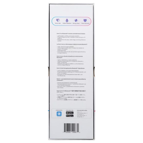 Lovense - wand vibrator - app-gestuurd - zwart