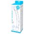 GLAS - dubbele glazen dildo (transparant)