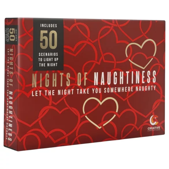 FIFTY NIGHTS OF NAUGHTINESS - erotisch spel - voor koppels - Engelstalig
