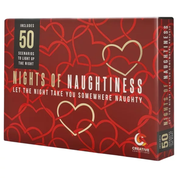 FIFTY NIGHTS OF NAUGHTINESS - erotisch spel - voor koppels - Engelstalig
