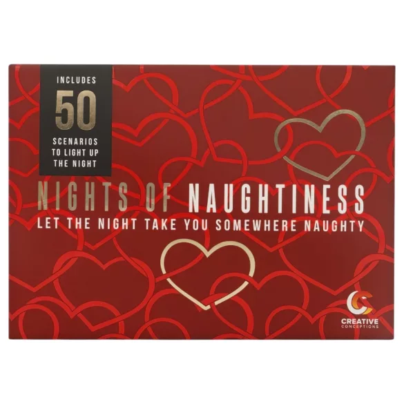 FIFTY NIGHTS OF NAUGHTINESS - erotisch spel - voor koppels - Engelstalig