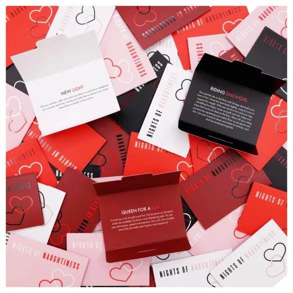 FIFTY NIGHTS OF NAUGHTINESS - erotisch spel - voor koppels - Engelstalig