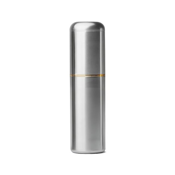 Crave Bullet - oplaadbare mini lippenstift vibrator (zilver-goud)