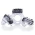 Screaming Vibroman - vibrerende penoring set (zwart)