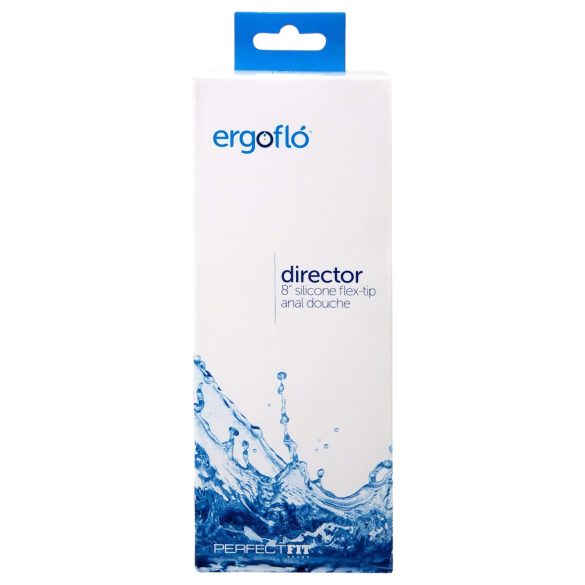Perfect Fit Ergoflo Director - anale douche - zwart