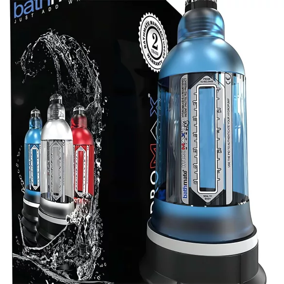 Bathmate Hydromax 7 Wide Boy - hydropomp (blauw)