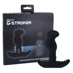 Nexus G-stroker - draadloze prostaat vibrator (zwart)