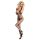 Obsessive N106 - opengewerkt, halternek catsuit - zwart (S-L)