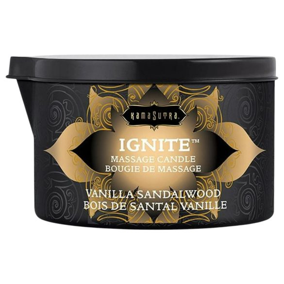Kama Sutra - vegan massagekaars - vanille-sandelhout (170g)