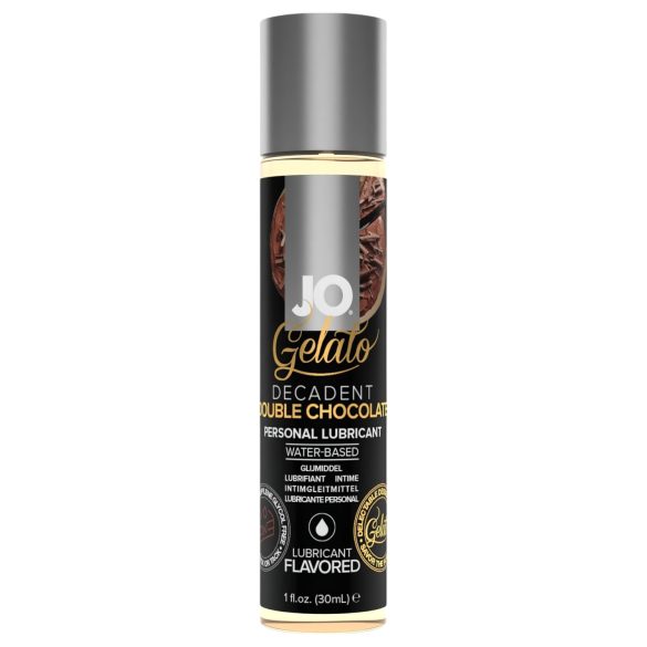 Jo Gelato Dubbele Choco - Eetbare, Waterbasis Glijmiddel (30ml)
