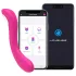 Lovense - G-spot vibrator - bluetooth app - siliconen roze