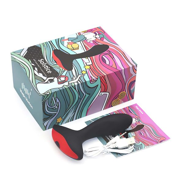 Magic Motion Solstice - prostaat vibrator - oplaadbaar - zwart