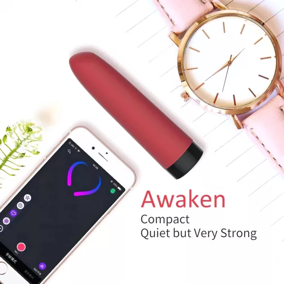 Magic Motion Awaken - mini vibrator - oplaadbaar - rood