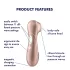 Satisfyer Pro 2 Gen2 - clitorisstimulator - oplaadbaar - bruin