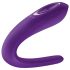 Satisfyer Double Classic - waterdichte, oplaadbare paarvibrator (paars)