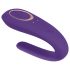 Satisfyer Double Classic - waterdichte, oplaadbare paarvibrator (paars)