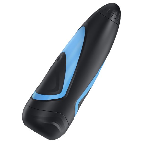 Satisfyer Men One - automatische masturbator - zuigfunctie - blauw/zwart