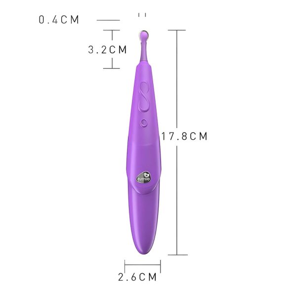 Zumio Soft - clitoris vibrator oplaadbaar - lila