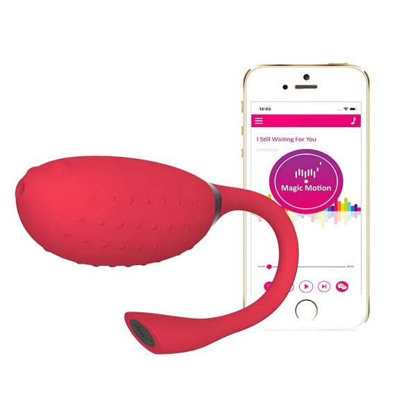 Magic Motion Fugu - Slimme Vibratie-ei (rood)