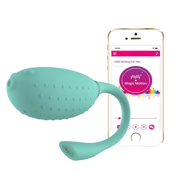 Magic Motion Fugu - vibratie-ei - app-gestuurd - siliconen groen