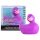 Mijn Duckie 2.0 - waterdichte clitoris vibrator (paars)