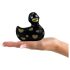 My Duckie Romance 2.0 - clitorisvibrator (zwart-goud)