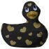 My Duckie Romance 2.0 - clitorisvibrator (zwart-goud)