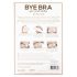 Bye Bra D-F - onzichtbare bustelift tape - roze (6 stuks)