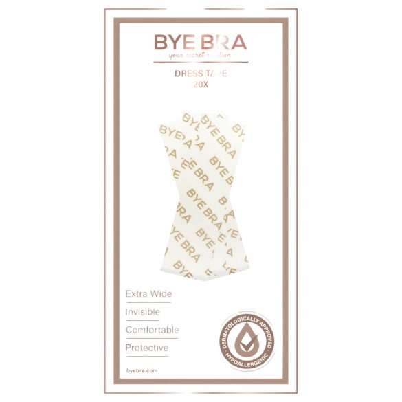 Bye Bra - dubbelzijdige kledingtape - 20 stuks