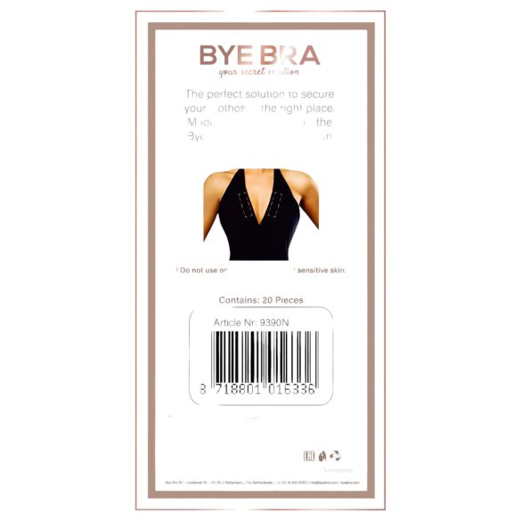 Bye Bra - dubbelzijdige kledingtape - 20 stuks