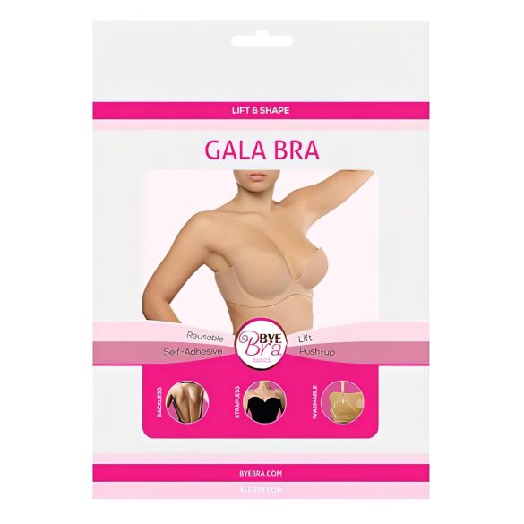 Bye Bra Gala C - onzichtbare push-up bh (nude)
