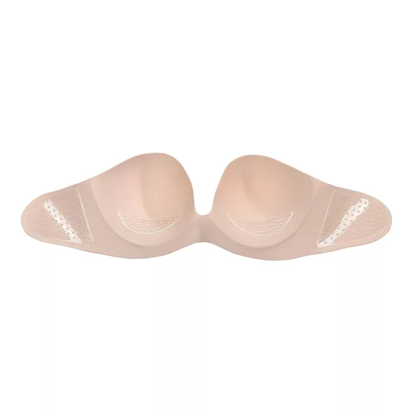 Bye Bra - push-up bh - straploos, zelfklevend - nude