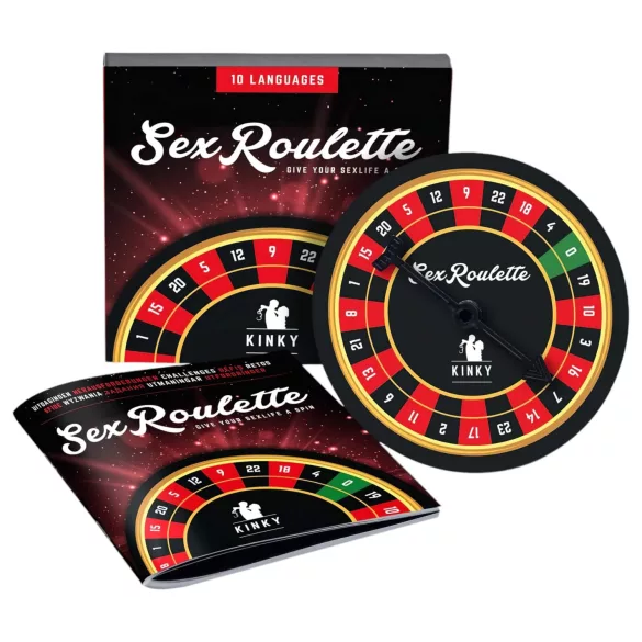 Sex Roulette Kinky - erotisch bordspel - 10 talen