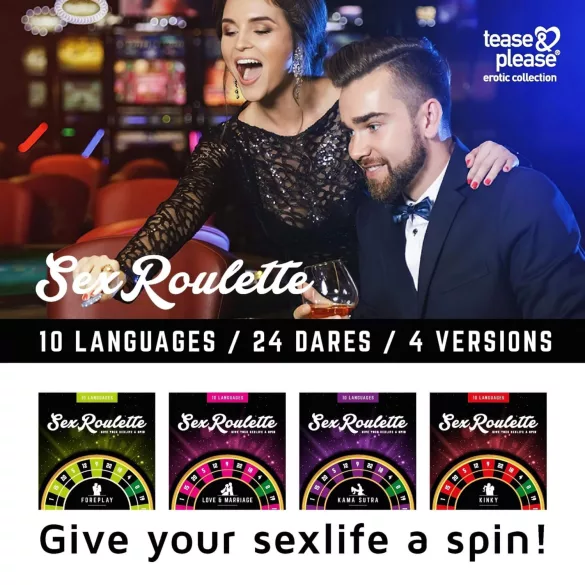 Sex Roulette Kinky - erotisch bordspel - 10 talen