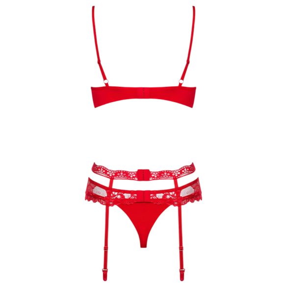 Obsessive Heartina - lingerie set (rood)
