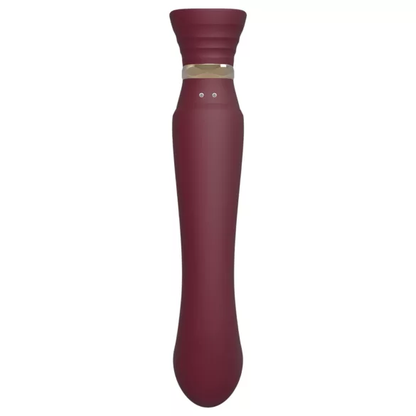 ZALO Queen - G-spot en clitoris luchtdruk vibrator - rood
