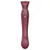 ZALO Queen - G-spot en clitoris luchtdruk vibrator - rood