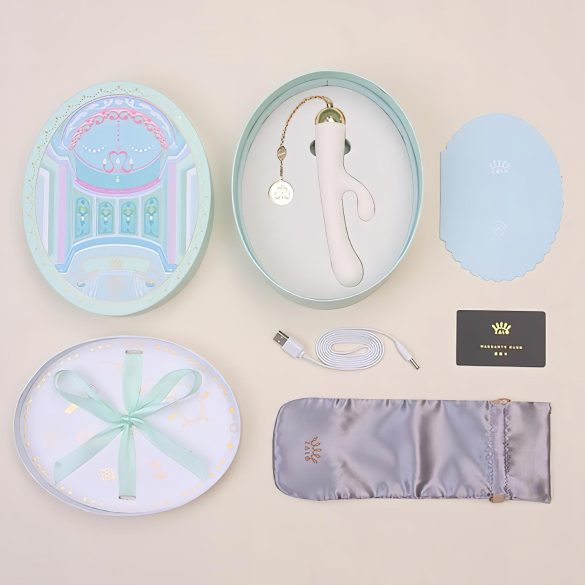 ZALO Ichigo Rabbit - slimme luxe vibrator (wit)