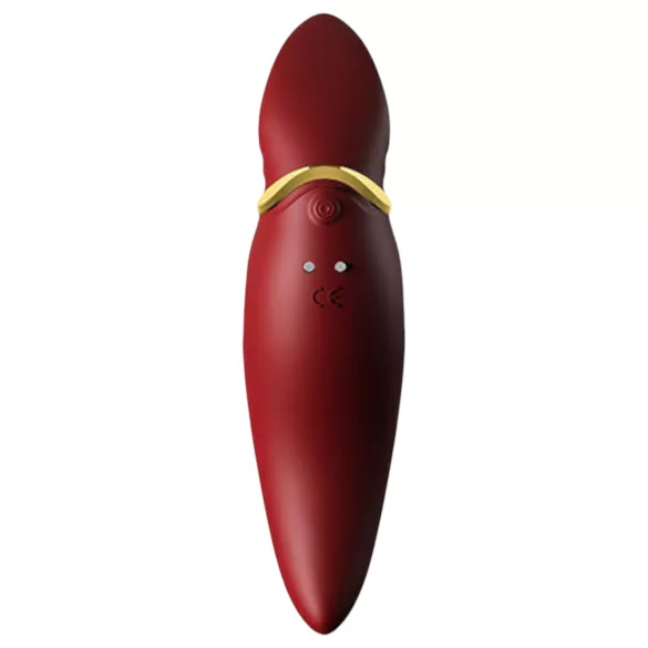 ZALO Hero - oplaadbare, waterdichte clitorisvibrator (rood)